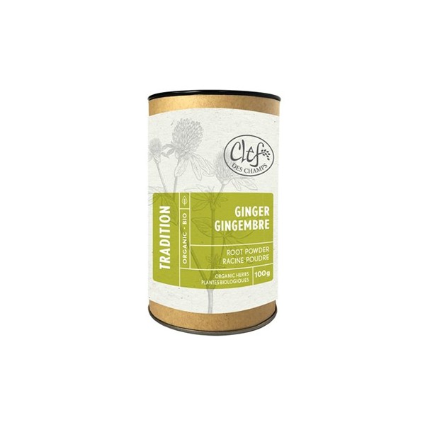 Clef Des Champs Tradition Ginger Root Powder (Organic) - 100g