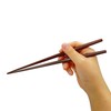 Special heptagonal wooden chopsticks [Macaranduba] 23.5cm