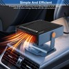 Car Heater, 2-in-1 Multi-Function Portable 12V Heater for Car, Plug-in