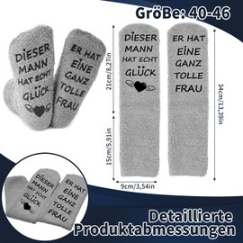 QMofeixiaodianQ Wedding Anniversary Gifts for Women Men Funny Couple Gifts Socks with Saying Valentine's Day Anniversary Birthday Gift for Women Men Gifts for Couples, Gray C