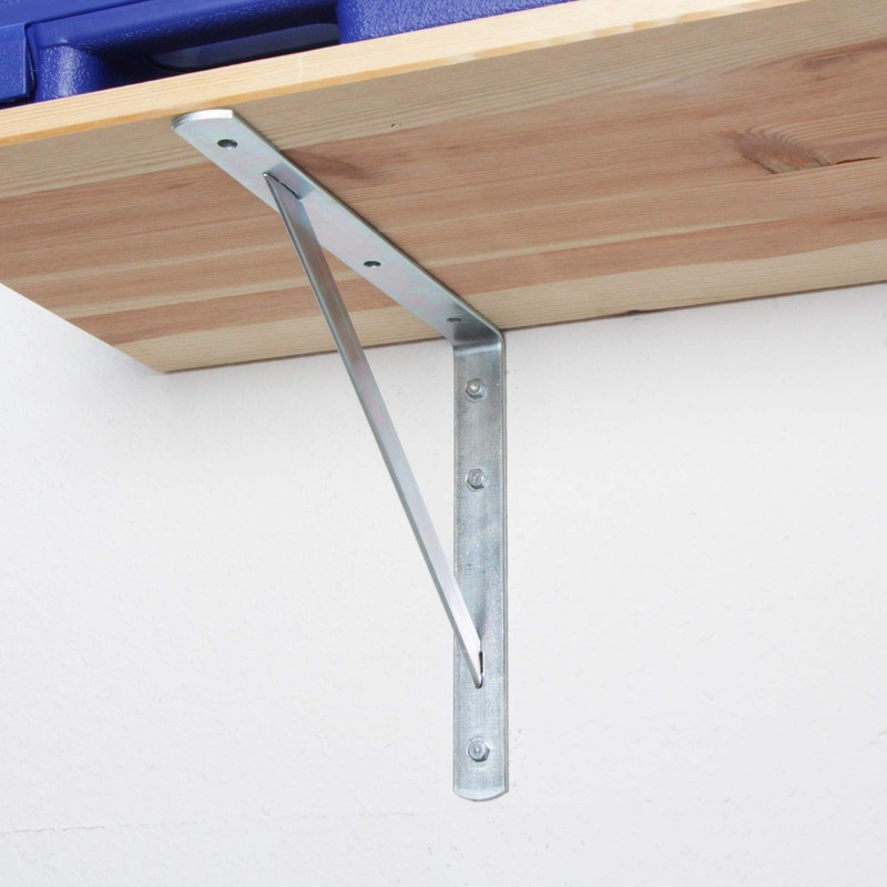 PRIOstahl Heavy Duty Bracket Angle Bracket with Screws and Anchors