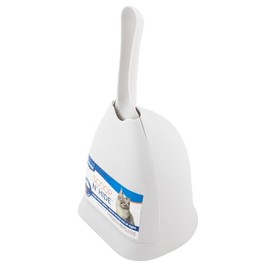 Petmate Scoop N' Hide Cat Litter Scoop with Discreet Litter Scoops Holder; White