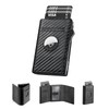 YESIIW Men's Airtag Wallet with Coin Compartment, Slim Wallet with