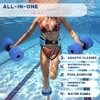 Hikeen 6-Piece Water Aerobics Pool Exercise Equipment, Aqua Aerobics Equipment