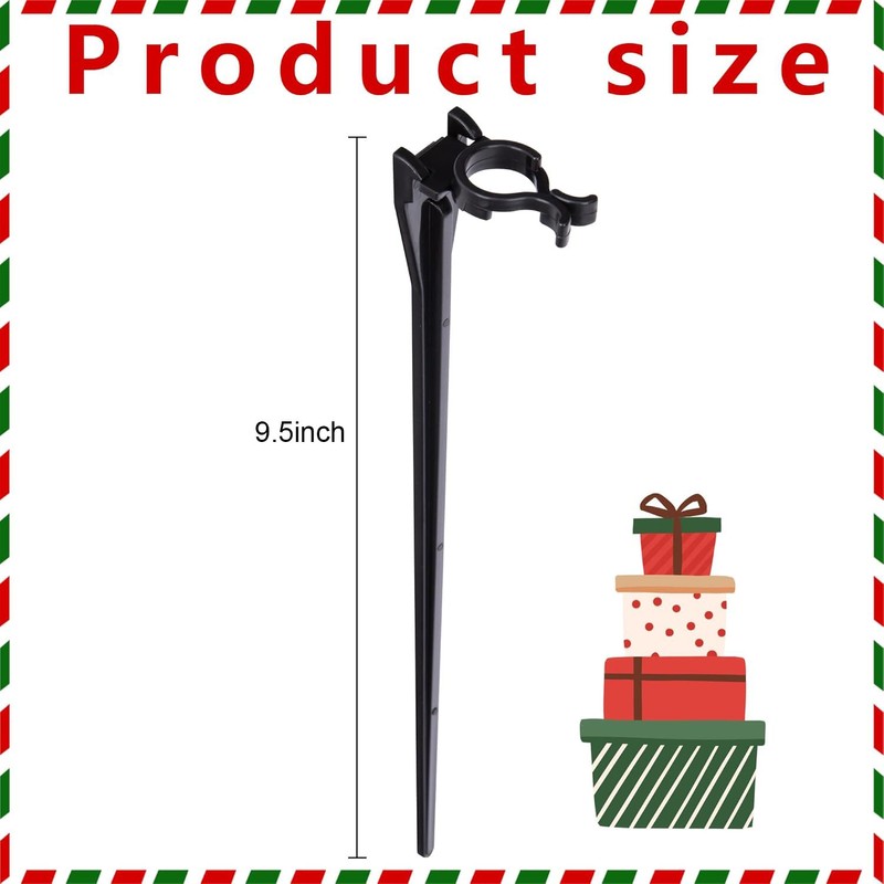 Christmas Light Stakes,100pcs Yard Lawn Light Stakes for C7 C9