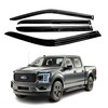 Fits 2021 2022 2023 Ford F-150 Acrylic Safe Wind Deflector,