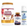 Kit Colágeno Uva Magnesio Citrato Tabs Regalo