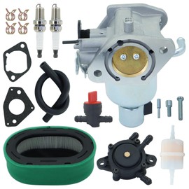 REMEDART 16 853 19-S Carburetor Fits for Kohler KT715 KT725 KT730 KT735 KT740 KT745 7000 Series Replacement for 32 853 63-S 32-853-67-S 1685319S kh-32-853-34-S 32 853 50-S with Air Filter Fuel Pump