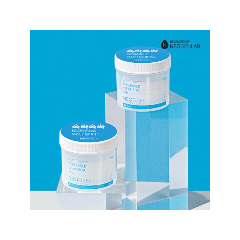 Neogen Dermalogy 네오젠포어레이져 클리어 BHA 모공패드 90매(모공케어) Neogen Pore Lazer