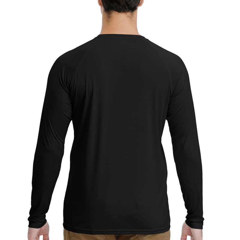 2 Pcs Men's Sun Protection Shirts UV/SPF 50+ Long Sleeve