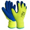 6 Pairs New HI VIZ Thermal Winter Latex Rubber Work