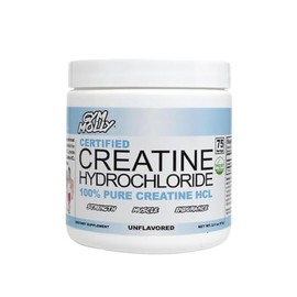 Gym Molly Clorhidrato de creatina en polvo, hidrocloruro de creatina altamente soluble, sin sabor, vegano, suplemento de entrenamiento para hombres y 