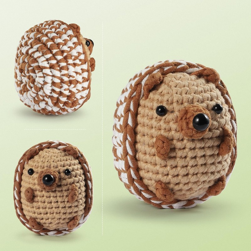 RQWZBCHX Crochet Kit, 4PCS Beginner Crochet Kit for Adults with