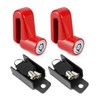 QWORK Motorcycle Bike Anti-Theft Wheel Disc Brake Lock, 2 Pack