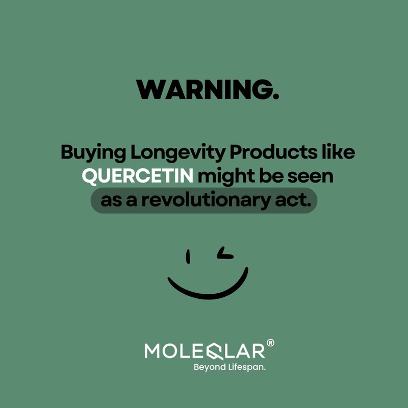 MoleQlar Quercetin Powder High Purity 60 g Vegan Premium Quercetin