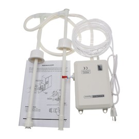 UD Bottled Water Dispenser Pump System Food Grade Self priming 110V 1GPM Suitable for Coffee Brewer Ice Maker Refrigerator Double tube 9inchinch x 4.6inchinch x 3inchinch
