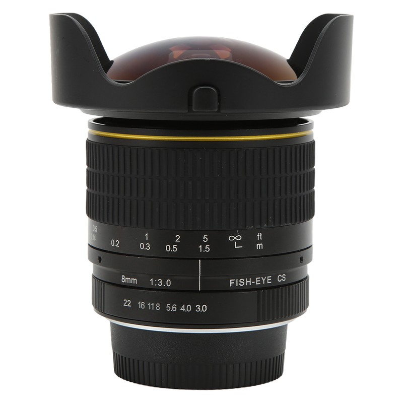 8mm F3 Ultra Wide Angle Fisheye Lens F Mount Manual