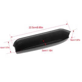 JeCar for Jeep Renegade Grab Handle Storage Tray Passenger Grab Bar Storage Organizer for Jeep Renegade 2015-2023