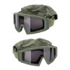 Protective Goggles Impact Resistance 3.8mm Thick Lens Comfortable Fit UV