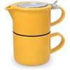 FORLIFE Tea for One with Infuser 14 ounces, Mandarin