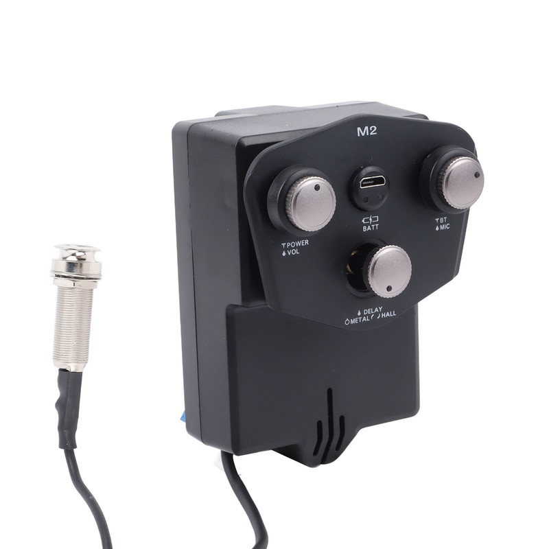 Acoustic Guitar Shock Pickup Digital Tuner Pickup with Bluetooth Reverb