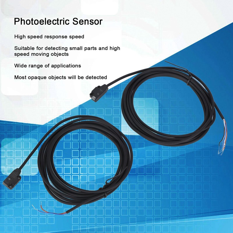 10 Set Photoelectric Sensor Through Beam Infrared Detection Switch DC1030V