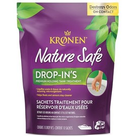 Kronen KDI013 Premium Holding Tank Drop-Ins – Pre-Measured RV & Marine Toilet Treatment Pods – Fast-Dissolving & Septic Safe – Pack of 10