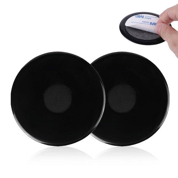 2 Stück Klebe Befestigungsplatten für Armaturenbrett, Navi Halterung Mount Pad,75