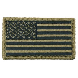 Rothco OCP American Flag Patch with Hook Back