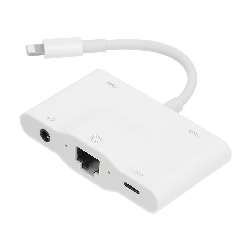 RJ45 5 In 1 USB Hub Docking Station OTG Ethernet