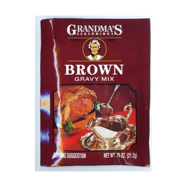 Grandma's Brown Gravy Mix-12 Packets, .75oz