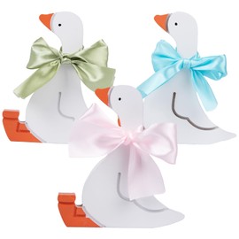 3 Pcs One Silly Goose Wooden Table Centerpiece One Silly Goose 1st Birthday Decorations Baby Shower Photo Props First Birthday Party Supplies