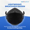 Well Before 3D KN95 Disposable Face Masks with Adjustable Ear