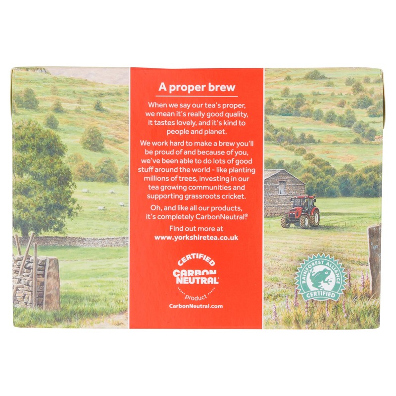 Yorkshire Tea, Box of 80 Tea Bags (Pack of 1)