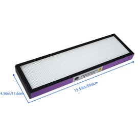 FLT4850PT HEPA Filter B Pet Compatible with Guardian AC4825, AC4850, AC4870, AC4900, AC4300, AP2200 Air Purifiers, 2 Pack H13 True HEPA Filters and 8 Pack Activated Carbon Pre-Filters, #FLT4825