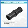VekAuto Heater Hose Connector for Nissan 370Z for Infiniti G35