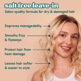 Nature Spell Bond Repair Leave-In Cream, Sulphate Free, Vegan, 300 ml