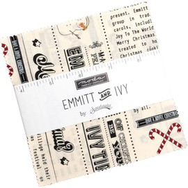 Emmitt & Ivy Charm Pack by Sweetwater; 42-5" Precut Fabric Quilt Squares