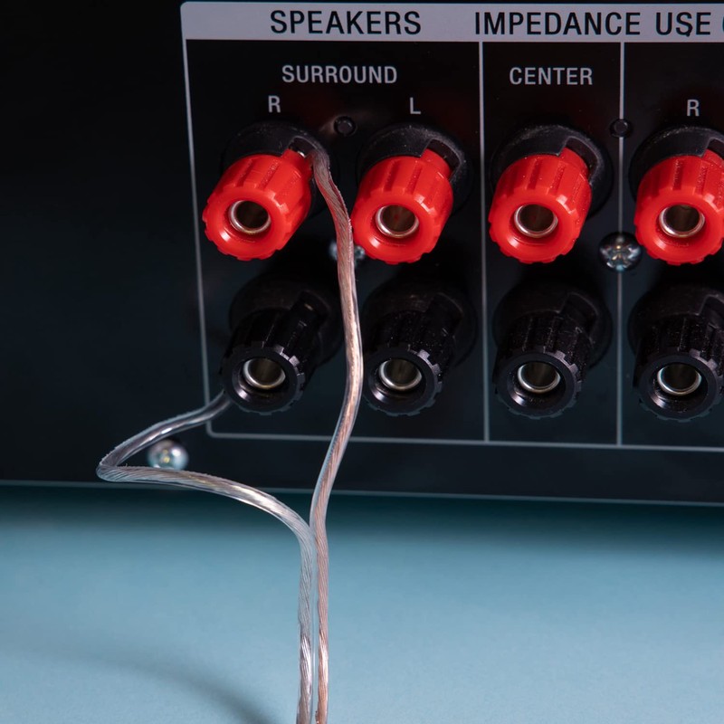 XMSJSIY RCA Speaker Wire Pigtail Bare Cable - Gold Plated