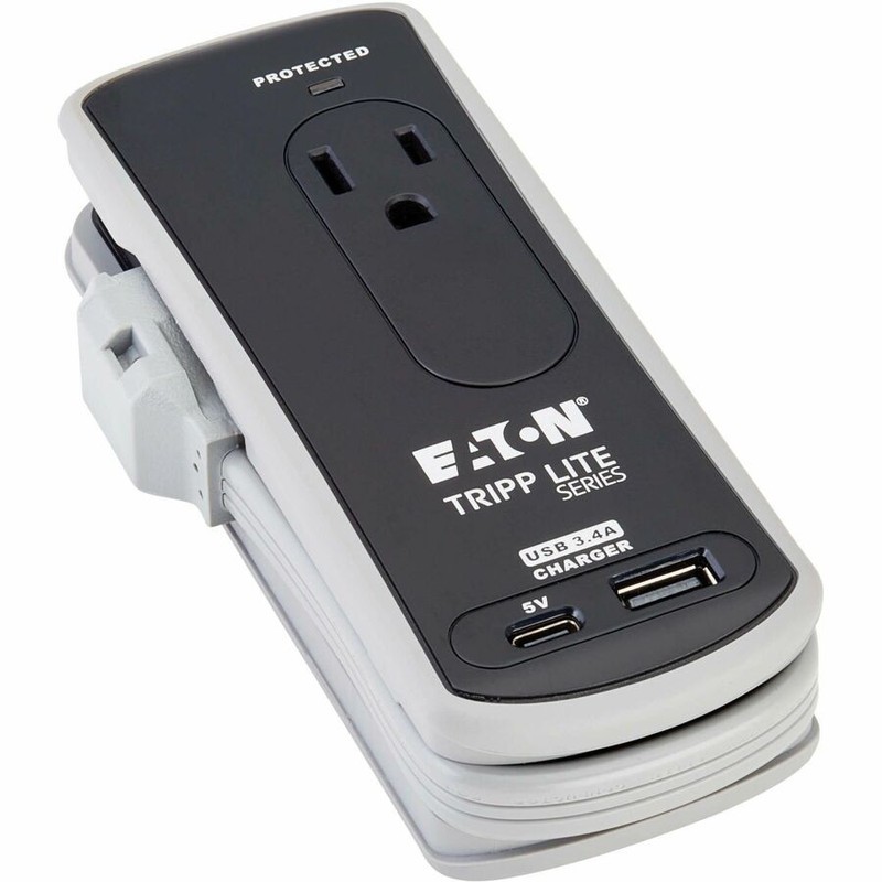 Tripp Lite Eaton Tripp Lite Series Protect It! 2-Outlet Travel-Size