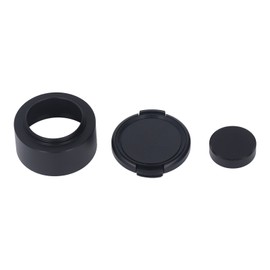 Metal Lens Hood Cover Kit Screw Mount Camera Lens Hood for 35mm F1.7 50mm F1.4 CCTV Lens Camera Accessory