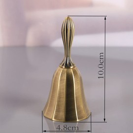 siawadeky Hand Bell, Dinner Bell, Doorbell, Metal, Restaurant, Dinner Bell, Jackpot, Hand Swing Bell, Tabletop Bell, Table Bell, Lucky Pull, Hand Bell, Bar, Dinner, Banquet, Lottery, Call Bell, Shop Supplies, Suitable for Restaurants