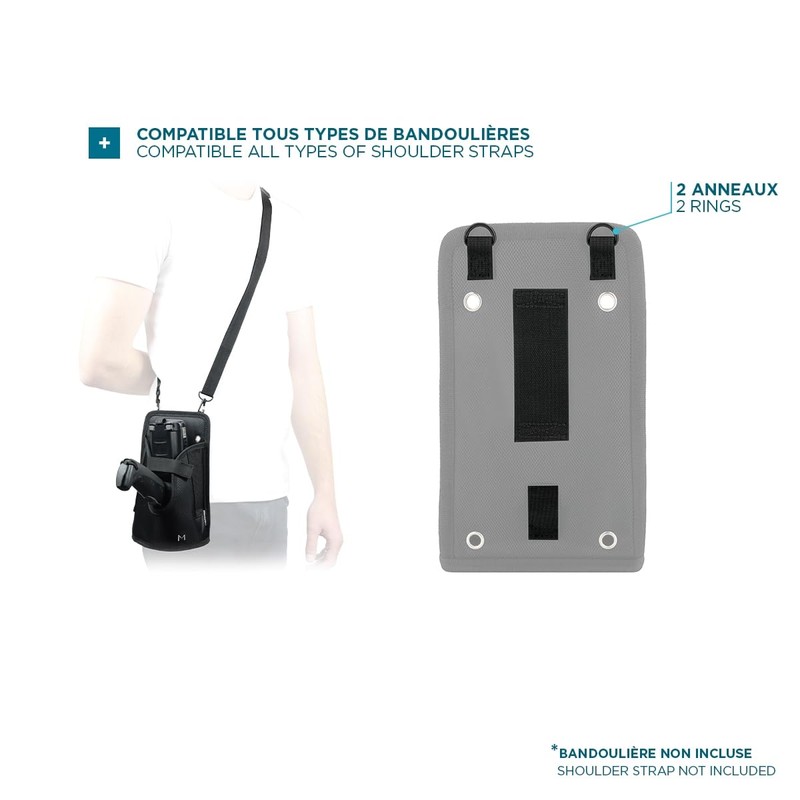 Mobilis 031004 Holster for Hard Drive (Black)