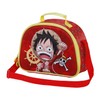 One Piece Luffy-3D Lunch Bag, Red, 25.5 x 20 cm