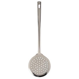 Stainless Steel Skimmer - Metal Slotted Spoon for Kitchen with Handle