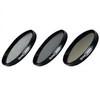Vivitar 72mm Filter Kit UV/Circular Polarizer/Intensifier-Warming, 3-Piece