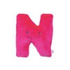 Alphapals Educational Plush Letter N - Pretty Pink Large 11"