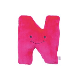 Alphapals Educational Plush Letter N - Pretty Pink Large 11" Stuffed Alphabet - Machine Washable Toys - Perfect Learning Language Awareness and ABCs Recognition Gifts for Kids, 3, 4, & 5 Year Olds