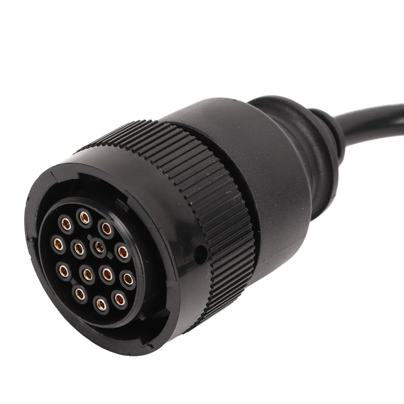 14pin Connector Cable,14 Pin Cable Excavator Diagnostic Adapter Connector Compatible
