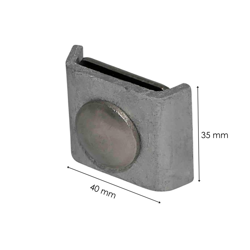 Pack of 10 Corner Connectors in Galvanised I Grid Mat